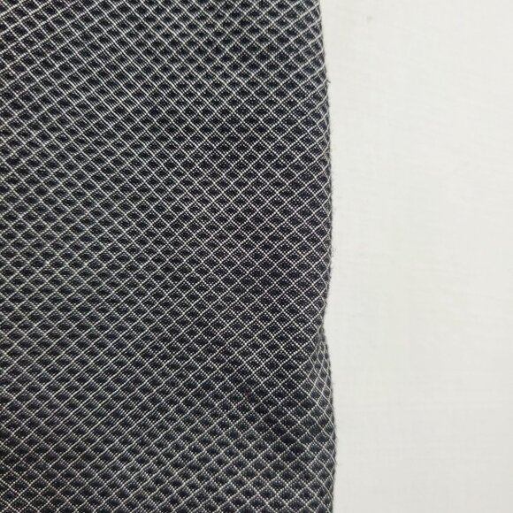 Express Design Studio Y2K Black Micro Diamond Print Career Pencil Skirt Size 2 - Picture 2 of 5